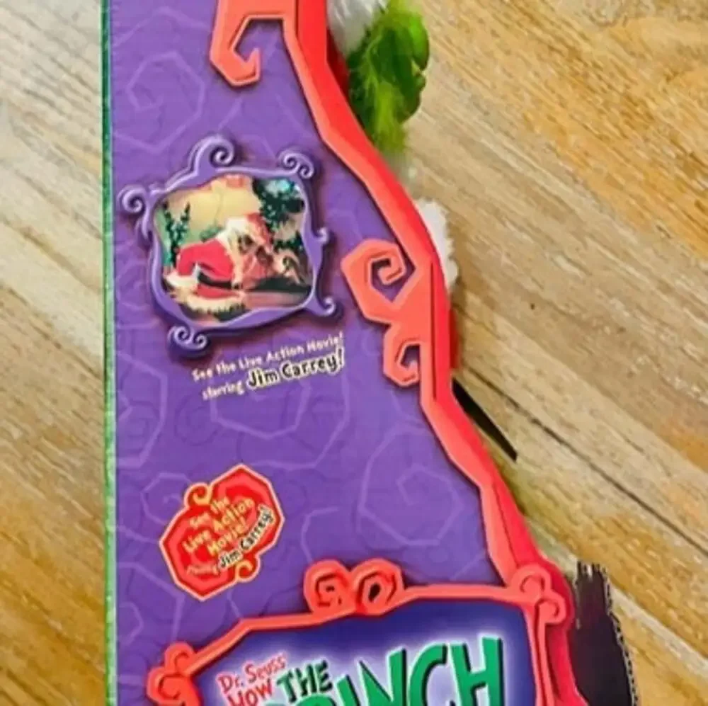 VINTAGE 2000 Grinch Pose N’ Play Pals - MINT IN BOX / Factory Sealed - No Fading